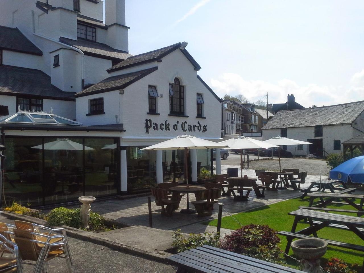 Hotel The Pack O' Cards Combe Martin Esterno foto